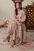 Cross Stitch | Chikankari Lawn 25 | MAUVE GLAM - Ladies Clothes 