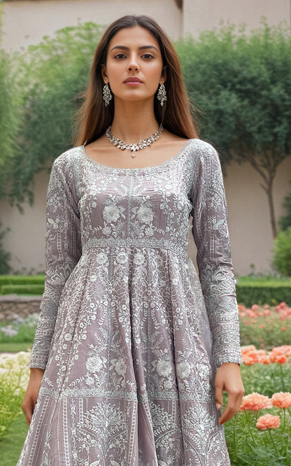 Threads and Motifs | Formal Dresses 25 | Embroidered Maxi