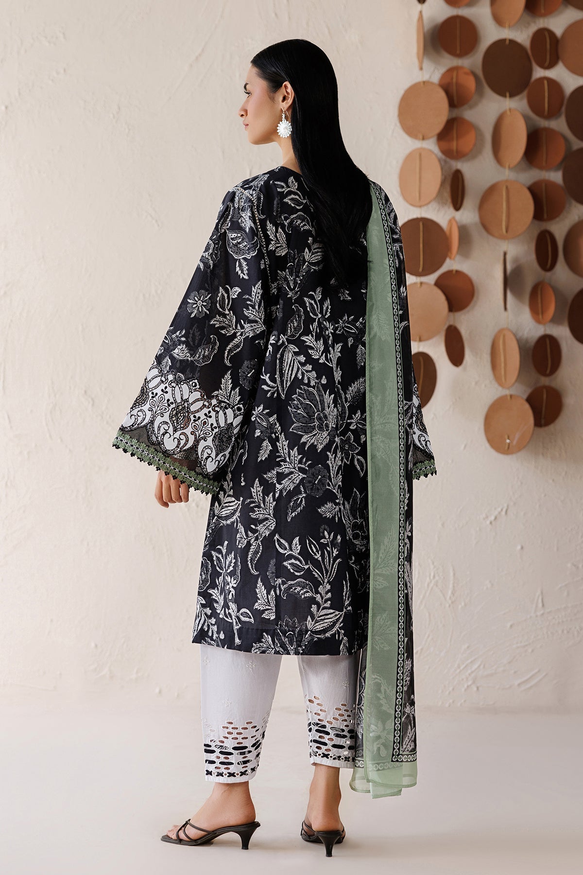 Baroque | Luxury Summer Pret | UF-4515 - Luxury Dress - available at Maria Faisal in UK and USA.