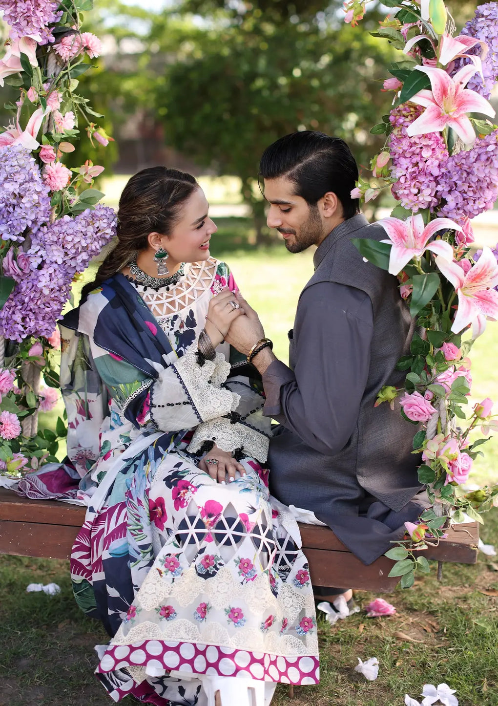 Elaf Premium | Prints Chikankari 24 | 01A LOVELIGHT - Waniyas