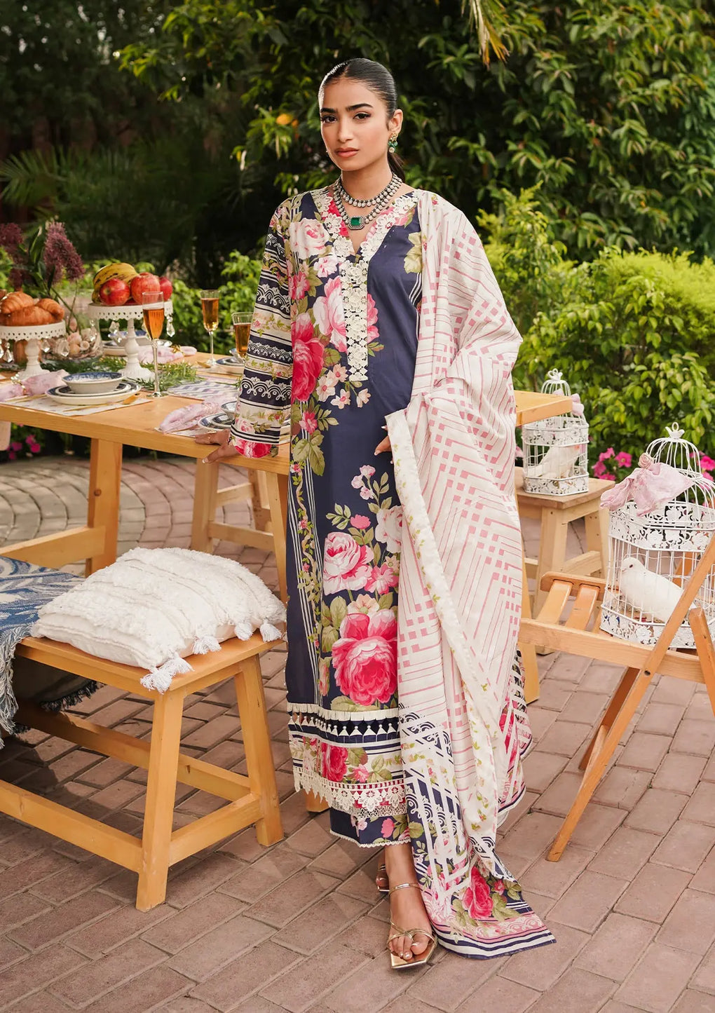 Elaf Premium | Printed Collection 24 | EEP-05B - Amica - Waniyas