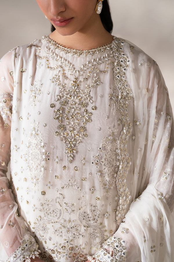 Baroque | Formal Collection |  UF-4140 - Ladies Clothes - Maria Faisal