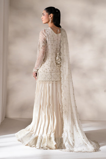 Baroque | Formals Collection | EMBROIDERED CHIFFON UF-4140 - Formal Dress - available at Maria Faisal in UK and USA.