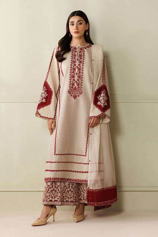 Baroque | Luxury Summer Pret | UF-4421 - Luxury Dress - available at Maria Faisal in UK and USA.