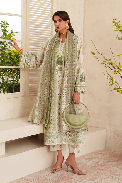 Baroque | Luxury Pret Summer | UF-4406 - Luxury Dress - available at Maria Faisal in UK and USA.