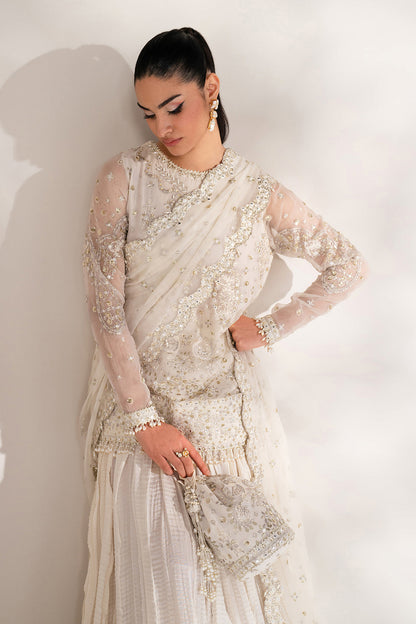 Baroque | Formals Collection | EMBROIDERED CHIFFON UF-4140 - Formal Dress - available at Maria Faisal in UK and USA.