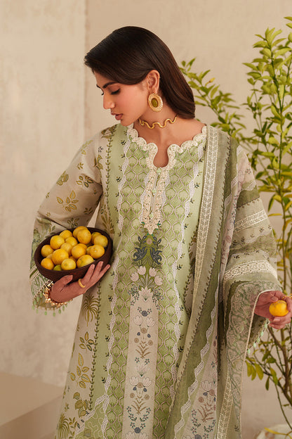 Baroque | Luxury Pret Summer | UF-4406 - Luxury Dress - available at Maria Faisal in UK and USA.
