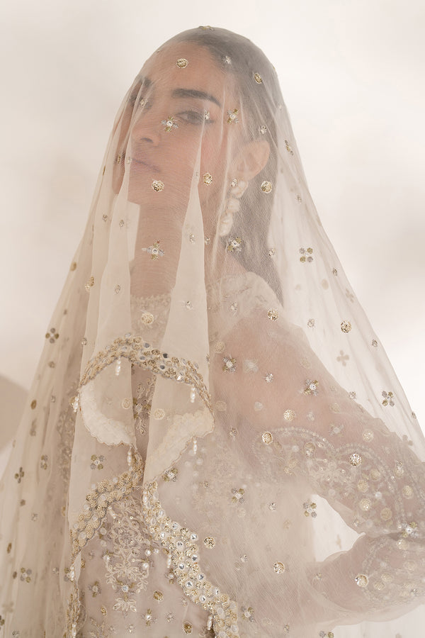 Baroque | Formal Collection |  UF-4140 - Ladies Clothes - Maria Faisal