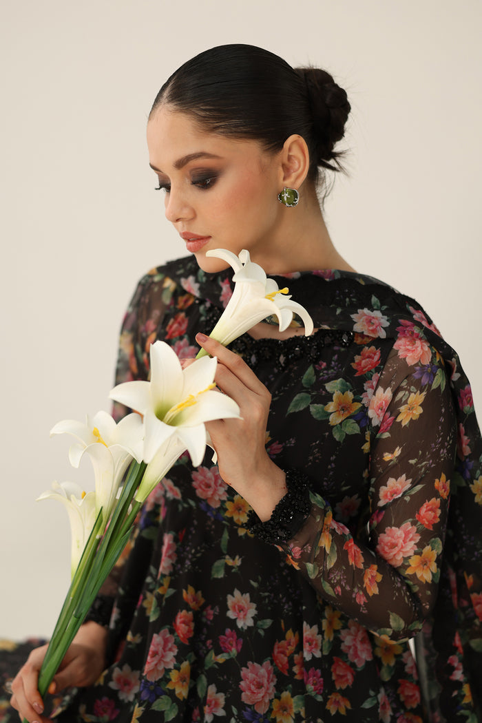 Baroque  | Luxury Pret 26 | PR-1158 - Luxury Dress - available at Maria Faisal in UK and USA.