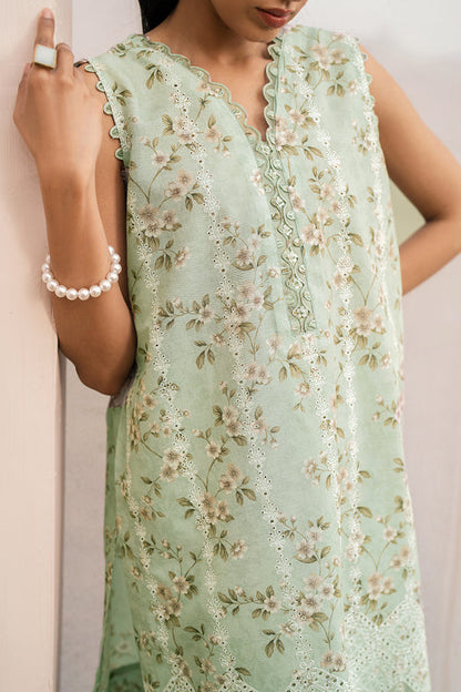 Baroque | Luxury Pret 24 | LAWN UF-609 - Designer Dress with Intricate embroidery and embellishments. Shop elegent wedding dress at Maria Faisal.