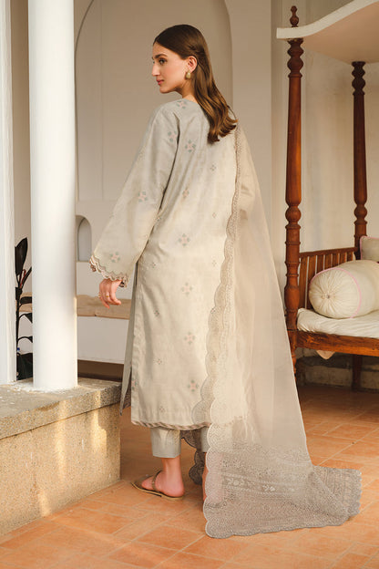 Baroque | Luxury Pret 24 | LAWN UF-664 - Designer Dress with Intricate embroidery and embellishments. Shop elegent wedding dress at Maria Faisal.