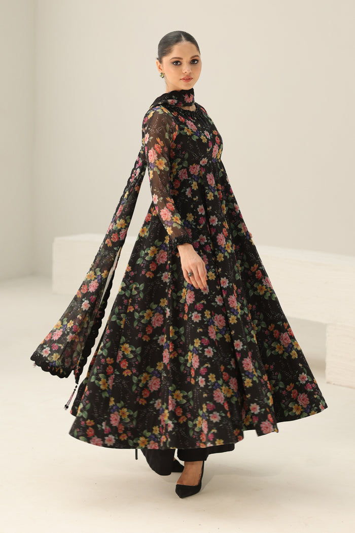 Baroque  | Luxury Pret 26 | PR-1158 - Luxury Dress - available at Maria Faisal in UK and USA.