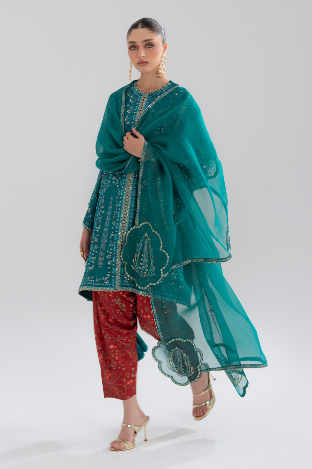 Soraya | Silk Edit 26 | Alina - Formal Dress - available at Maria Faisal in UK and USA.