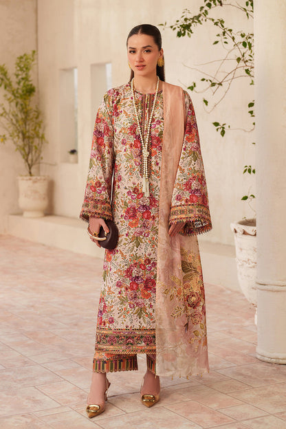 Baroque | Luxury Pret Summer | UF-4407 - Luxury Dress - available at Maria Faisal in UK and USA.