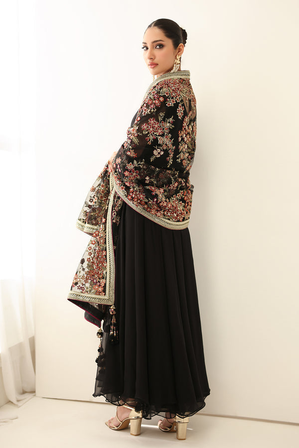 Baroque | Luxury Pret 25 | EMBROIDERED CHIFFON PR-1161 - Ladies Clothes - Maria Faisal