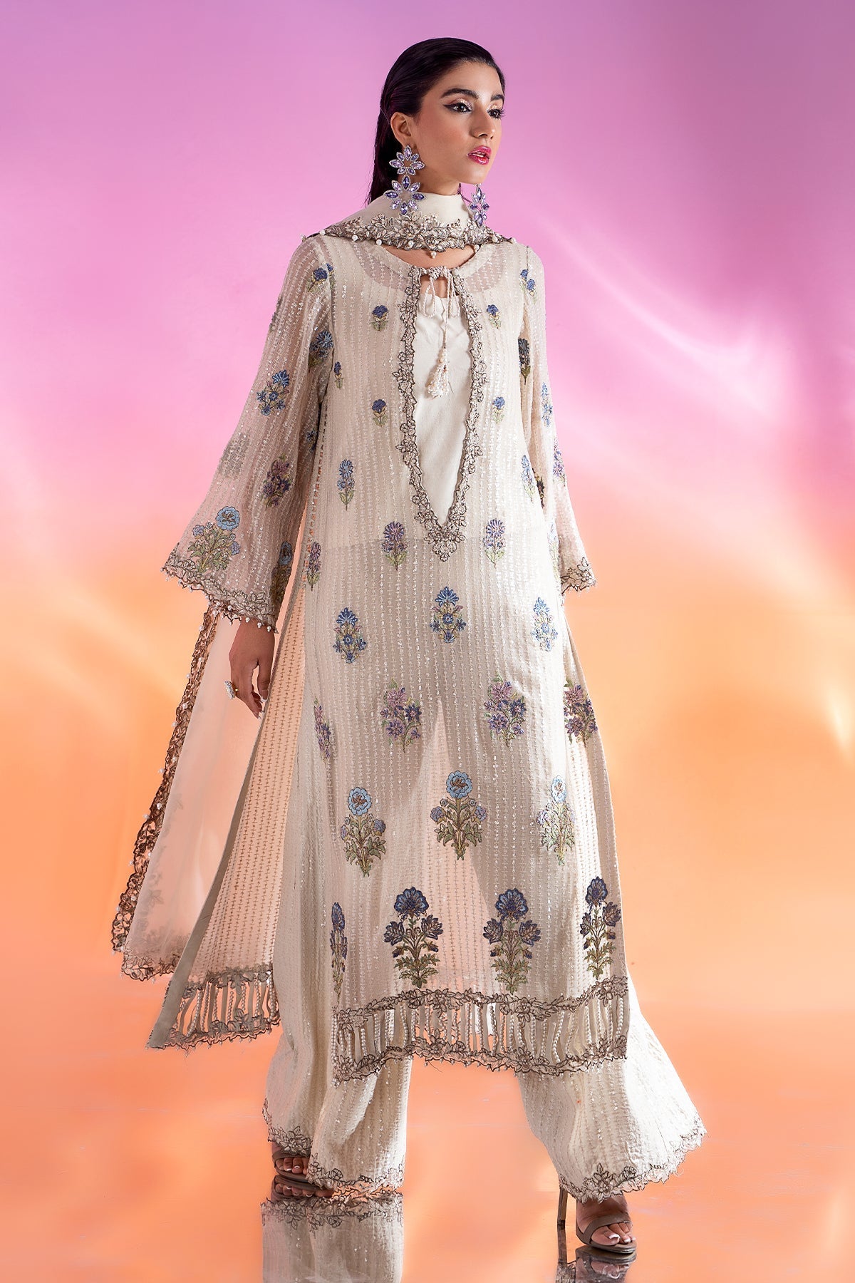 Charizma | Festive Pret | CMA-4-287 - Ladies Clothes - Maria Faisal