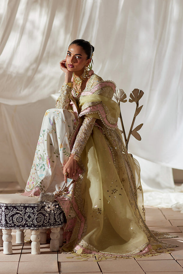 Suffuse | Freeshia Wedding Formals | Silvia - Wedding Dress - available at Maria Faisal in UK and USA.