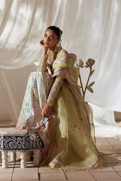 Suffuse | Freeshia Wedding Formals | Silvia - Wedding Dress - available at Maria Faisal in UK and USA.