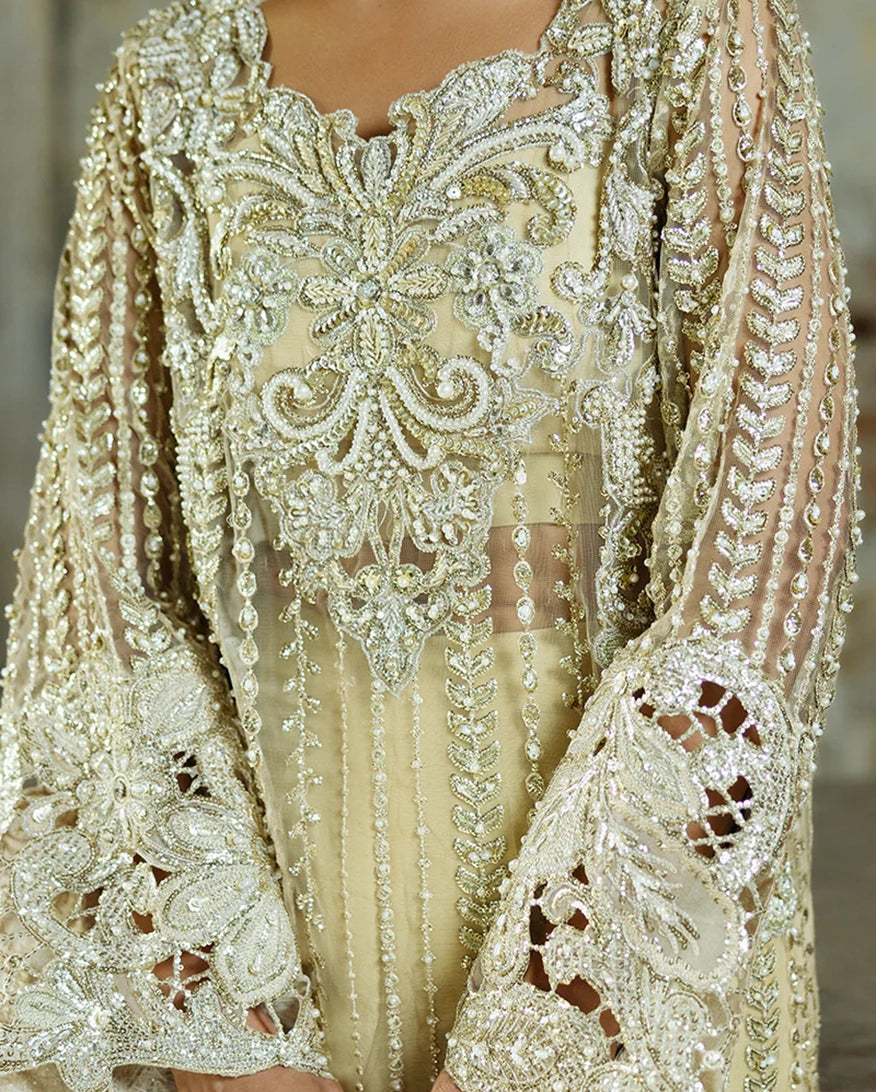 Mushq | Fleur Luxury Formals | Marguerite - Formal Dress - available at Maria Faisal in UK and USA.