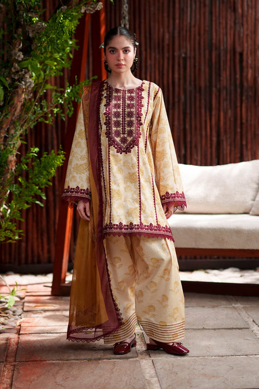 Saira Rizwan | Laanem SS 26 | ZAREEN-A-SRL26-06 - Luxury Dress - available at Maria Faisal in UK and USA.