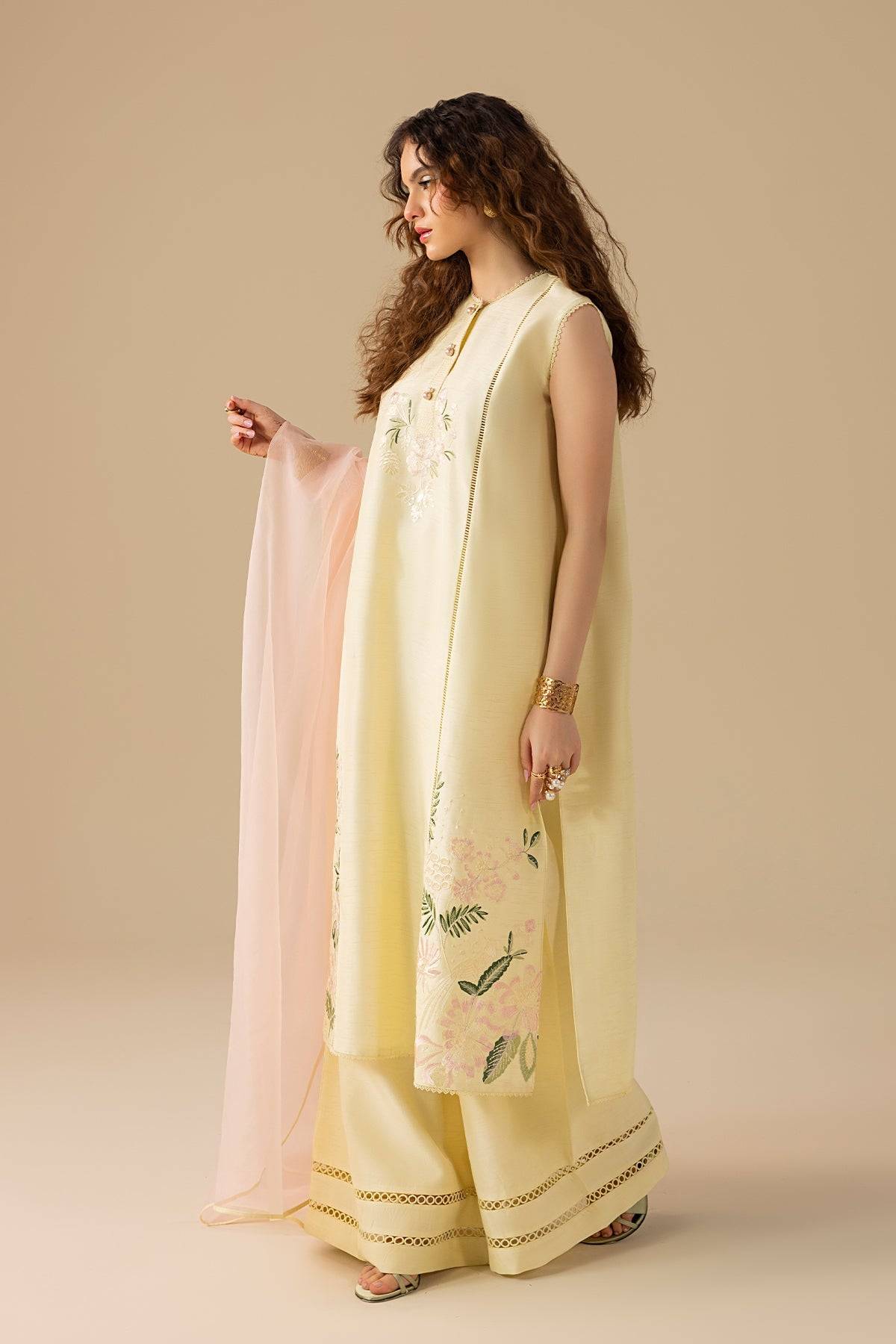 Erum Khan | Lillia Summer Edit | Butter Daze by Maria Faisal - Registered Vendor of : Erum Khan - type : Ladies Clothes - 100% original wedding dresses