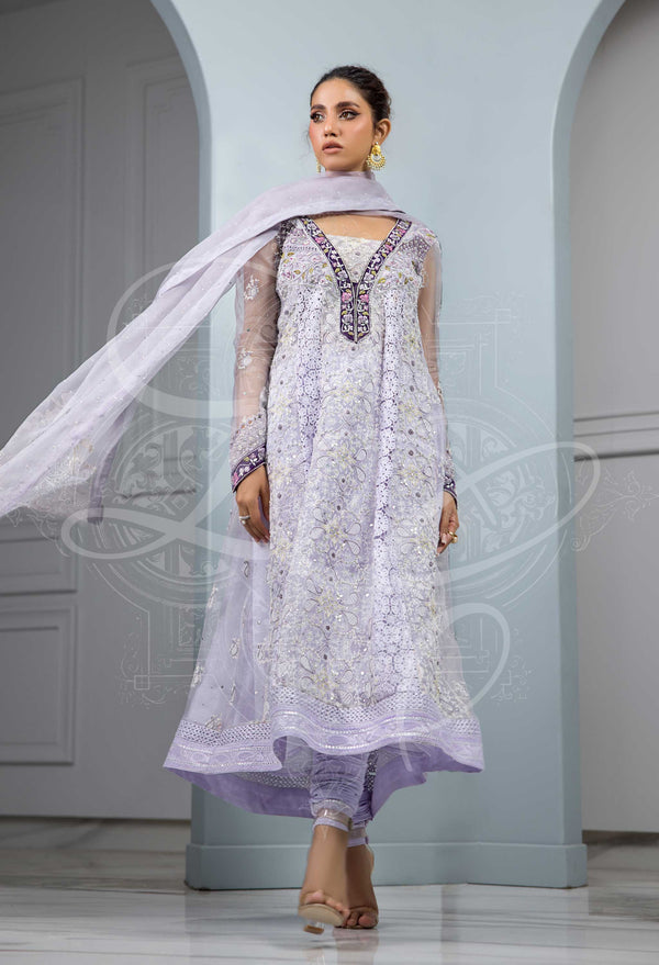 Layla Chatoor | Luxury Pret | Zaya - Luxury Dress - available at Maria Faisal in UK and USA.