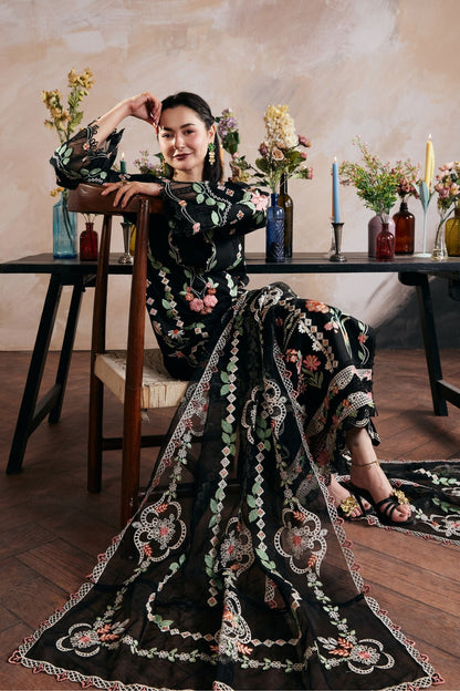 Maryam Hussain | Luxury Lawn 26 Vol 2 | Gul Meena - Luxury Dress - available at Maria Faisal in UK and USA.