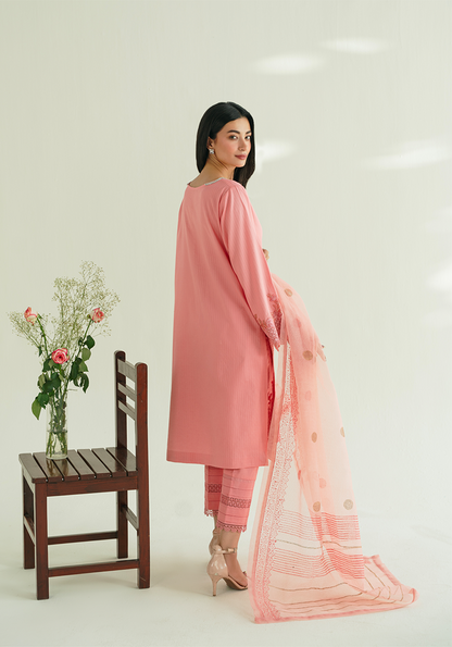 Zarqash | Whispers of Summer |BLUSHWIND - Casual Dress - available at Maria Faisal in UK and USA.