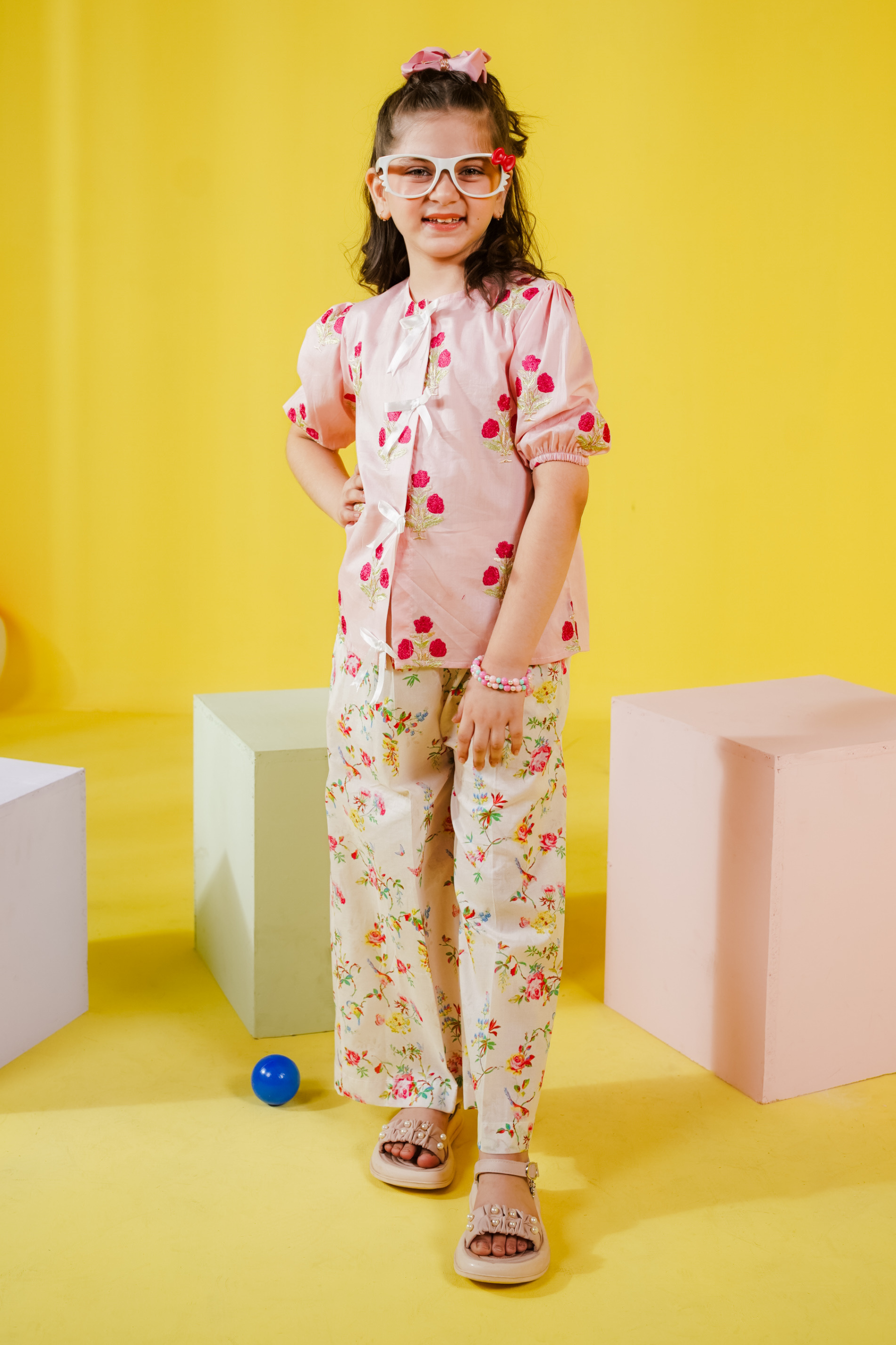 KKG-151 - by Maria Faisal - Registered Vendor of : Kastoor Kids - 100% Original Designer Dress.