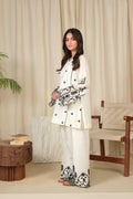 Noor by Saadia Asad | Noor Pret 25 | D2 - Monochrome Flair - Ladies Clothes - Maria Faisal