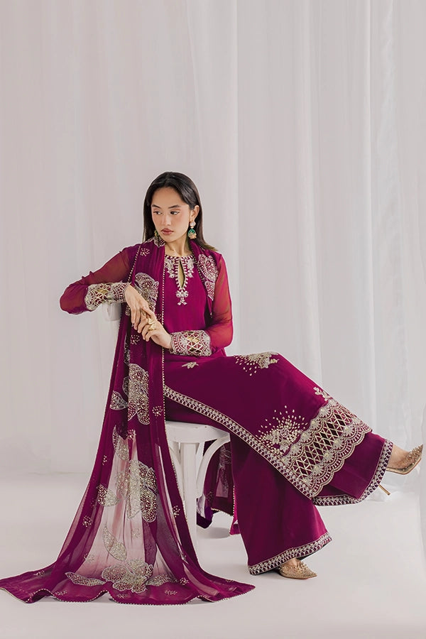 Nureh | Fancy Formal 26 | NP-814 - Formal Dress - available at Maria Faisal in UK and USA.