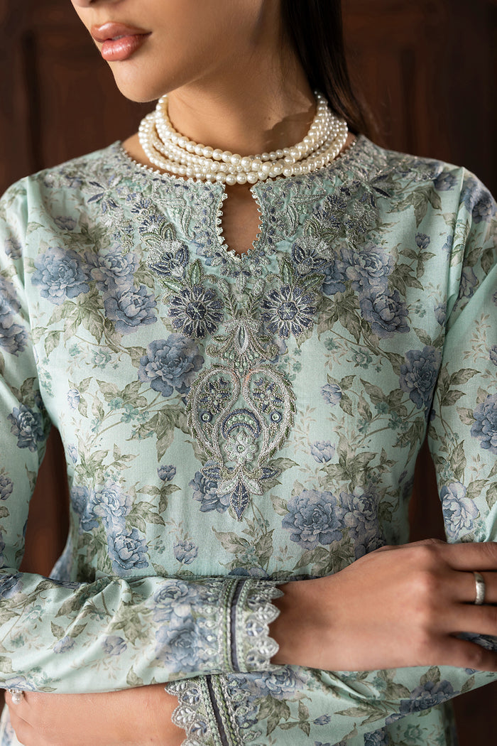 Baroque  | Luxury Pret 26 | PR-1257 - Luxury Dress - available at Maria Faisal in UK and USA.