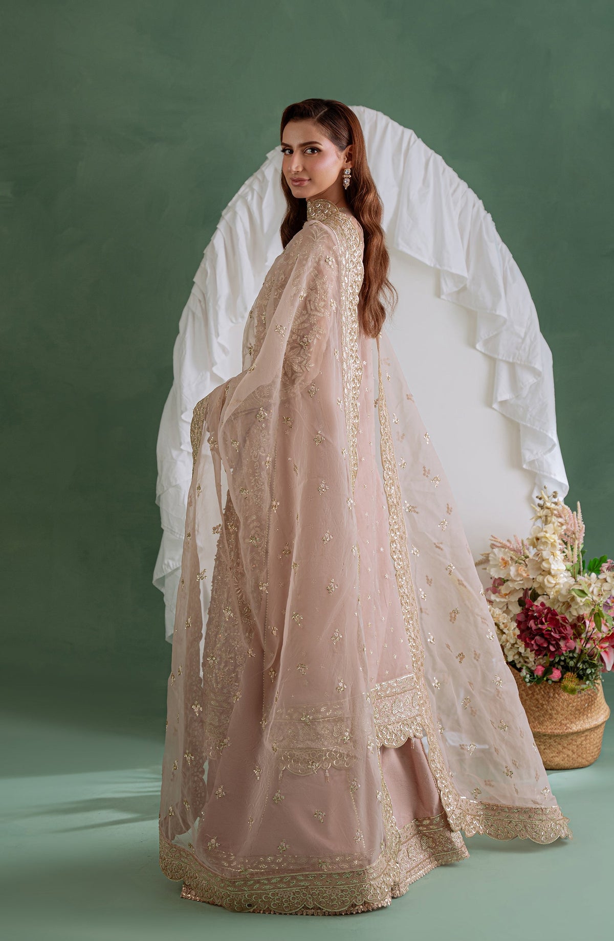 Eleshia | Zarin Wedding Formals 26 | Naqsh - Wedding Dress - available at Maria Faisal in UK and USA.