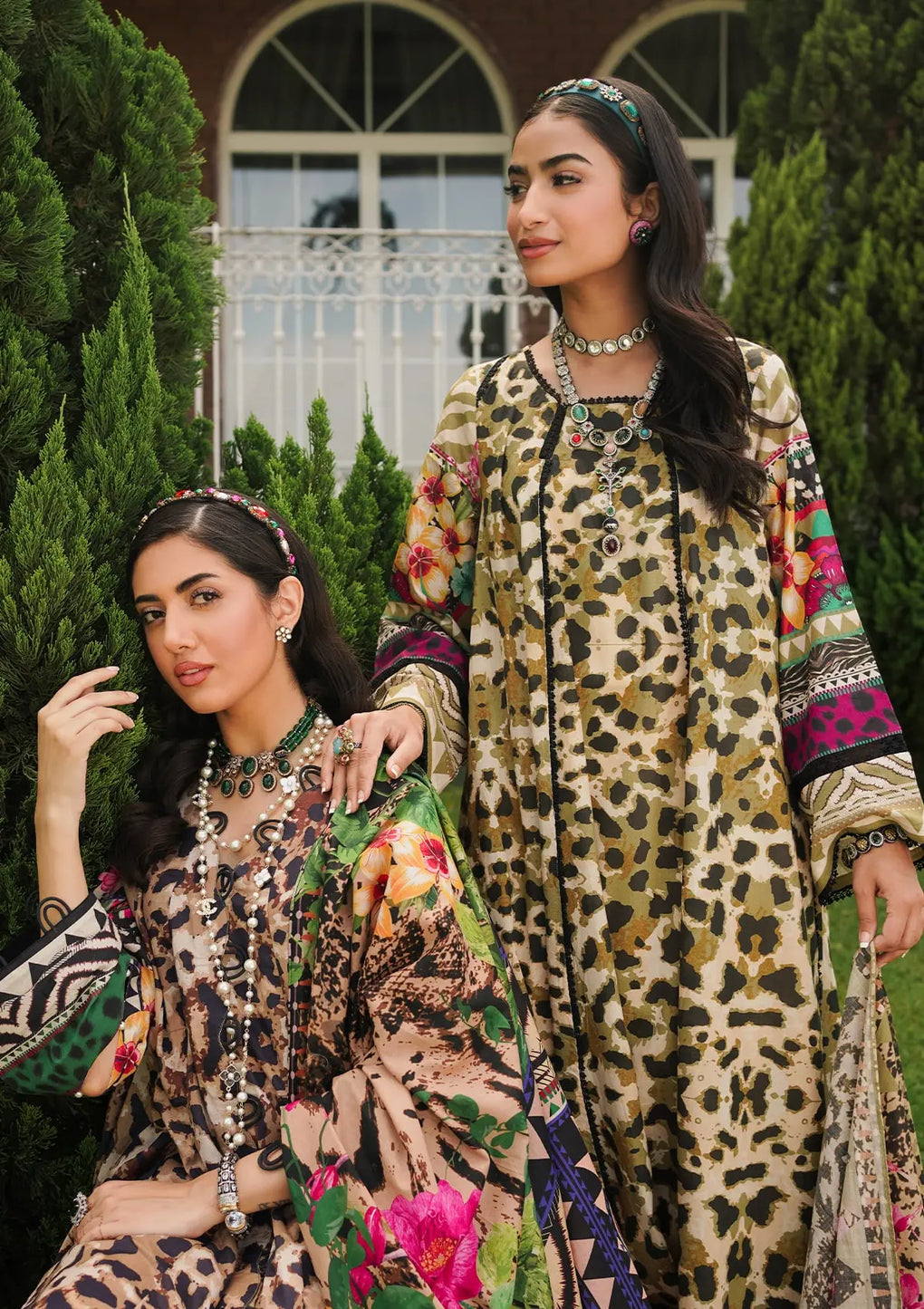 Elaf Premium | Printed Collection 24 | EEP-06A - Menagerie - Waniyas