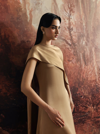 Caia | Basics 26 | Look 6 - Luxury Dress - available at Maria Faisal in UK and USA.