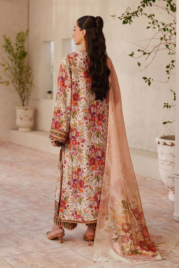 Baroque | Luxury Pret Summer | UF-4407 - Luxury Dress - available at Maria Faisal in UK and USA.