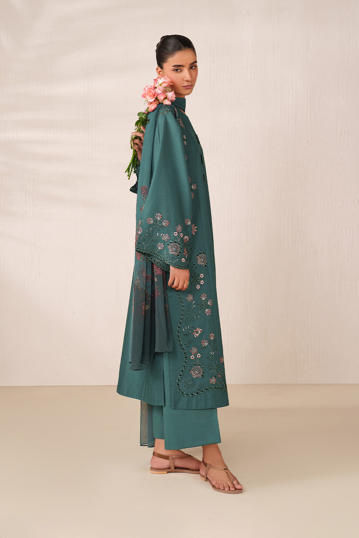 Iznik | Ramadan Edit | UE-625 - Dress - available at Maria Faisal in UK and USA.