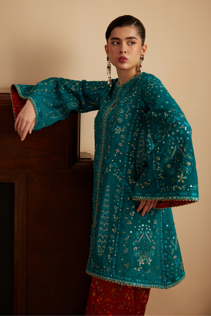 Soraya | Silk Edit 26 | Alina - Formal Dress - available at Maria Faisal in UK and USA.