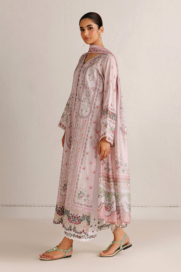 Baroque | Luxury Summer Pret |  UF-4513 - Luxury Dress - available at Maria Faisal in UK and USA.