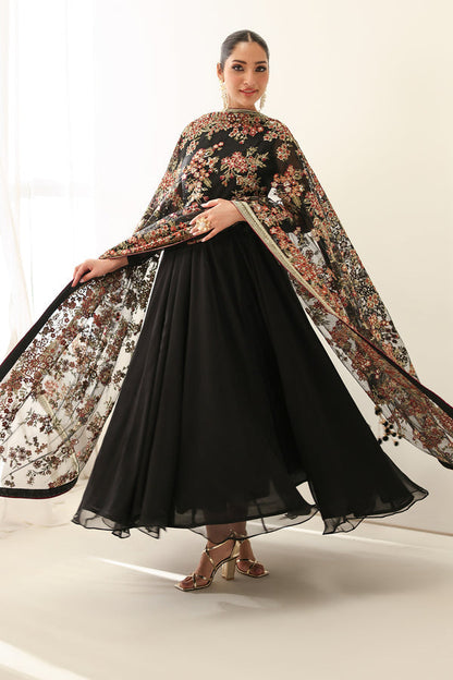 Baroque | Luxury Pret 25 | EMBROIDERED CHIFFON PR-1161 - Ladies Clothes - Maria Faisal