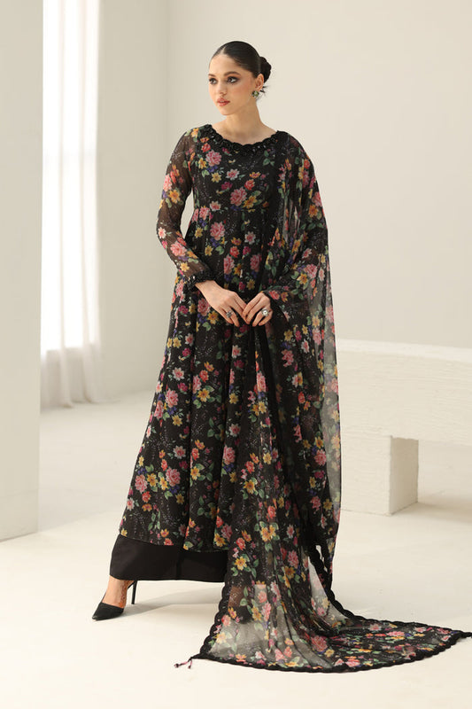 Baroque  | Luxury Pret 26 | PR-1158 - Luxury Dress - available at Maria Faisal in UK and USA.