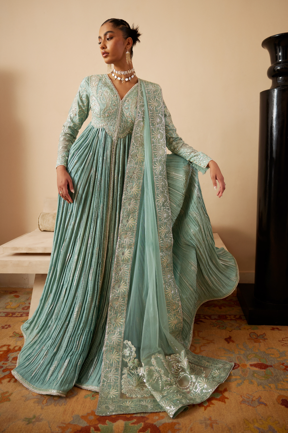 Soraya | Silk Edit 26 | Aveline - Formal Dress - available at Maria Faisal in UK and USA.