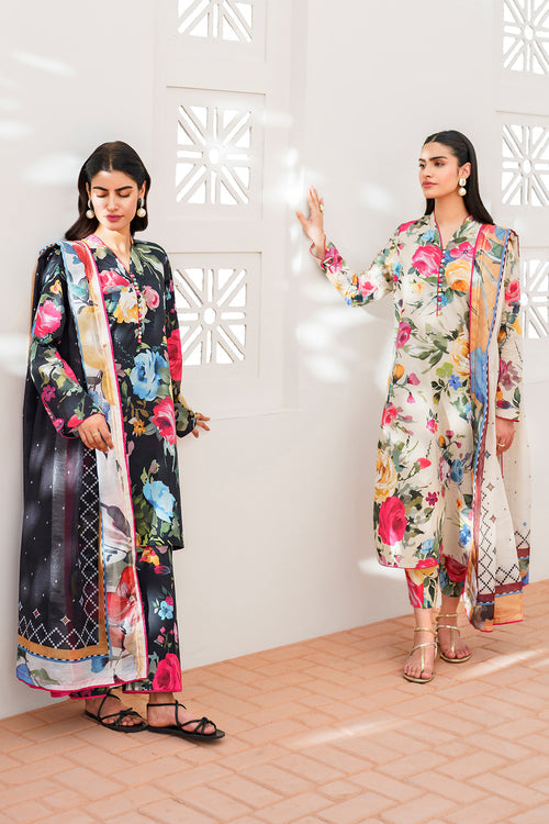 Baroque | Luxury Pret 24 | UF-633 - Designer Dress with Intricate embroidery and embellishments. Shop elegent wedding dress at Maria Faisal.