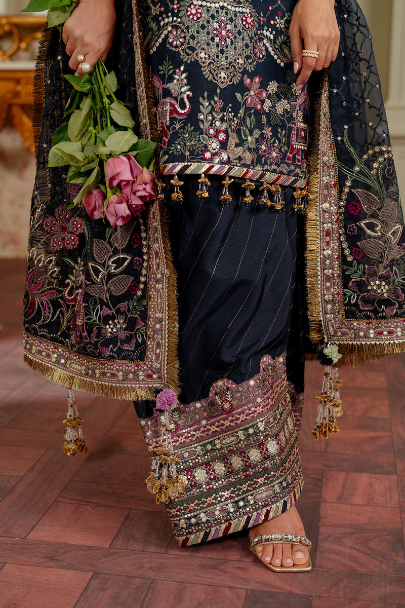 Baroque | Chantelle 24 | SILK CH13-07 - Designer Dress with Intricate embroidery and embellishments. Shop elegent wedding dress at Maria Faisal.