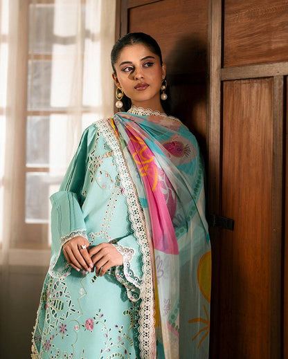 Roheenaz | Aashiyana Lawn | Dania by Maria Faisal - Registered Vendor of : Roheenaz - type : Ladies Clothes - 100% original wedding dresses