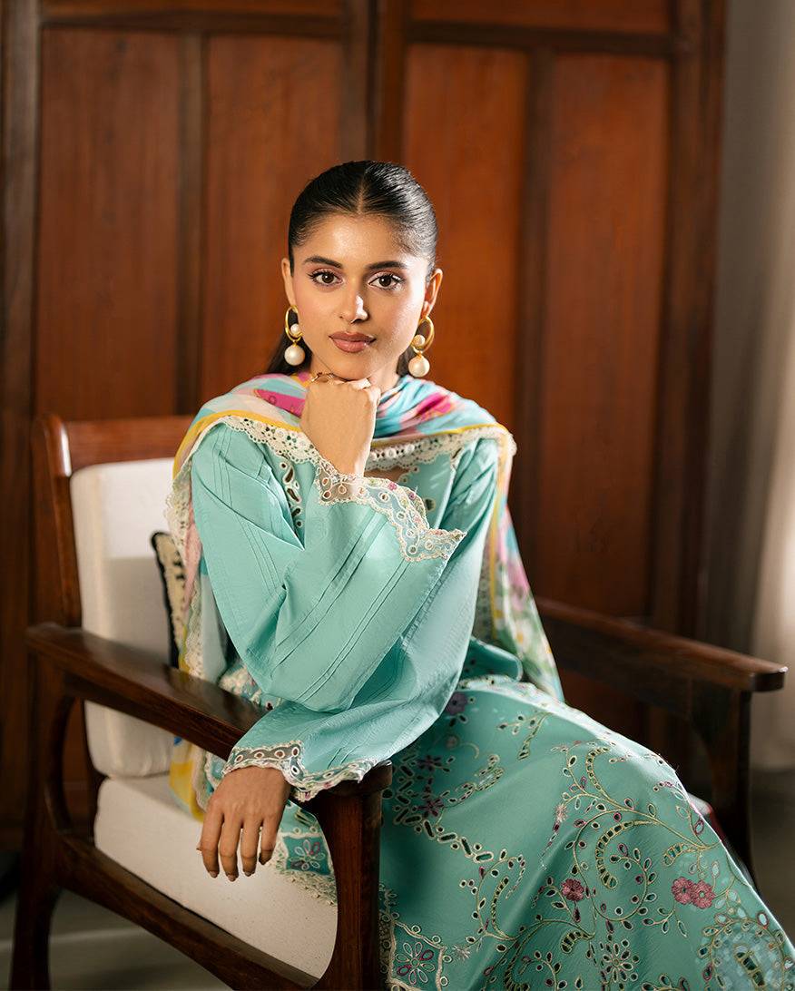 Roheenaz | Aashiyana Lawn | Dania by Maria Faisal - Registered Vendor of : Roheenaz - type : Ladies Clothes - 100% original wedding dresses