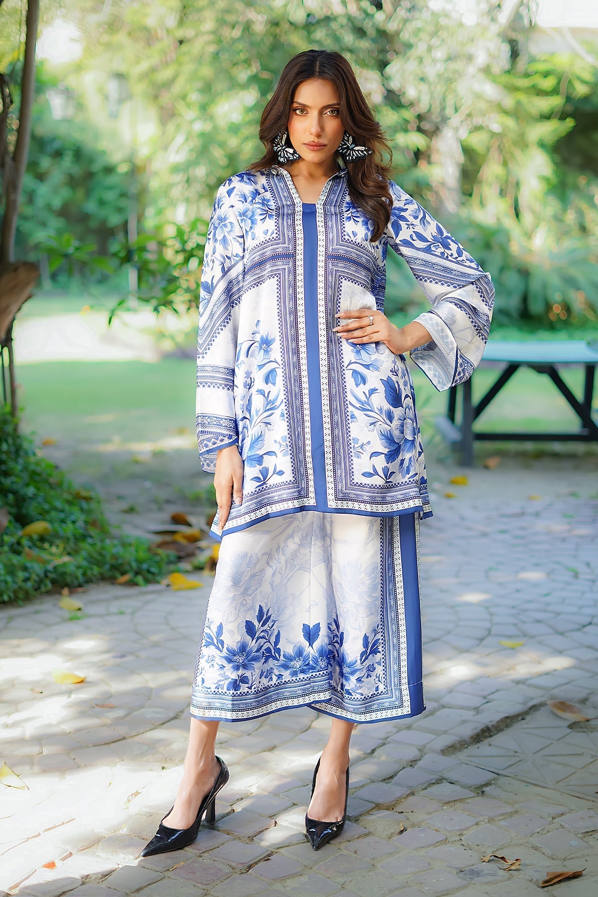 Erum Khan | Nue Pret | Ocean Harmony - Ladies Clothes - Maria Faisal