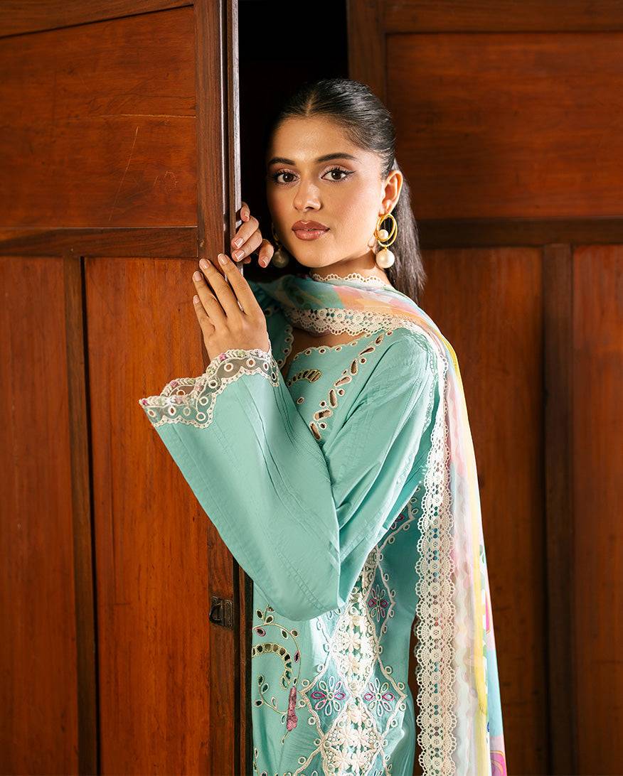 Roheenaz | Aashiyana Lawn | Dania by Maria Faisal - Registered Vendor of : Roheenaz - type : Ladies Clothes - 100% original wedding dresses