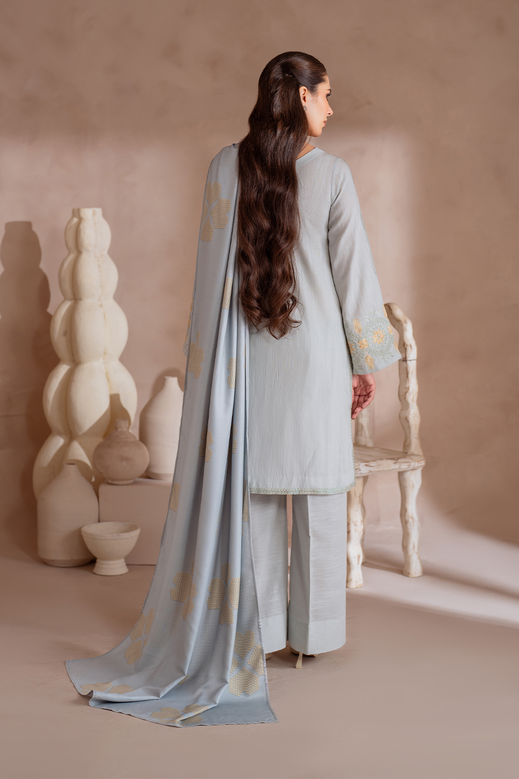 Iznik | Exclusive Winter | UE-369 - Ladies Clothes - Maria Faisal