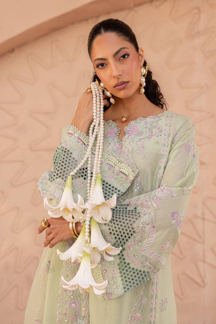 Batik | Ophelia Luxury Pret | Meeral Green by Maria Faisal - Registered Vendor of : Batik - type : Ladies Clothes - 100% original wedding dresses